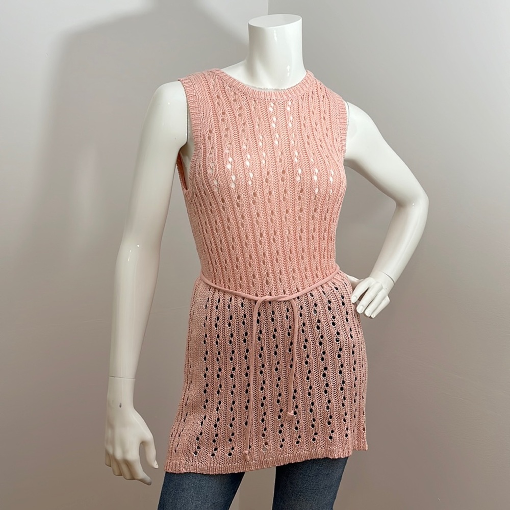 [M] ILANCO Pink Sleeveless Knit
